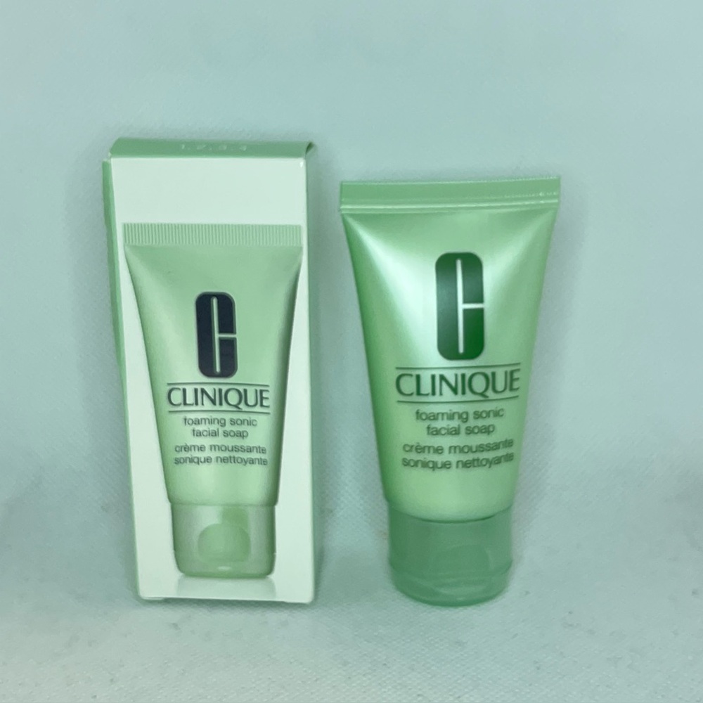 Clinique Foaming Sonic Facial Soap Travel Size 1floz/30ml